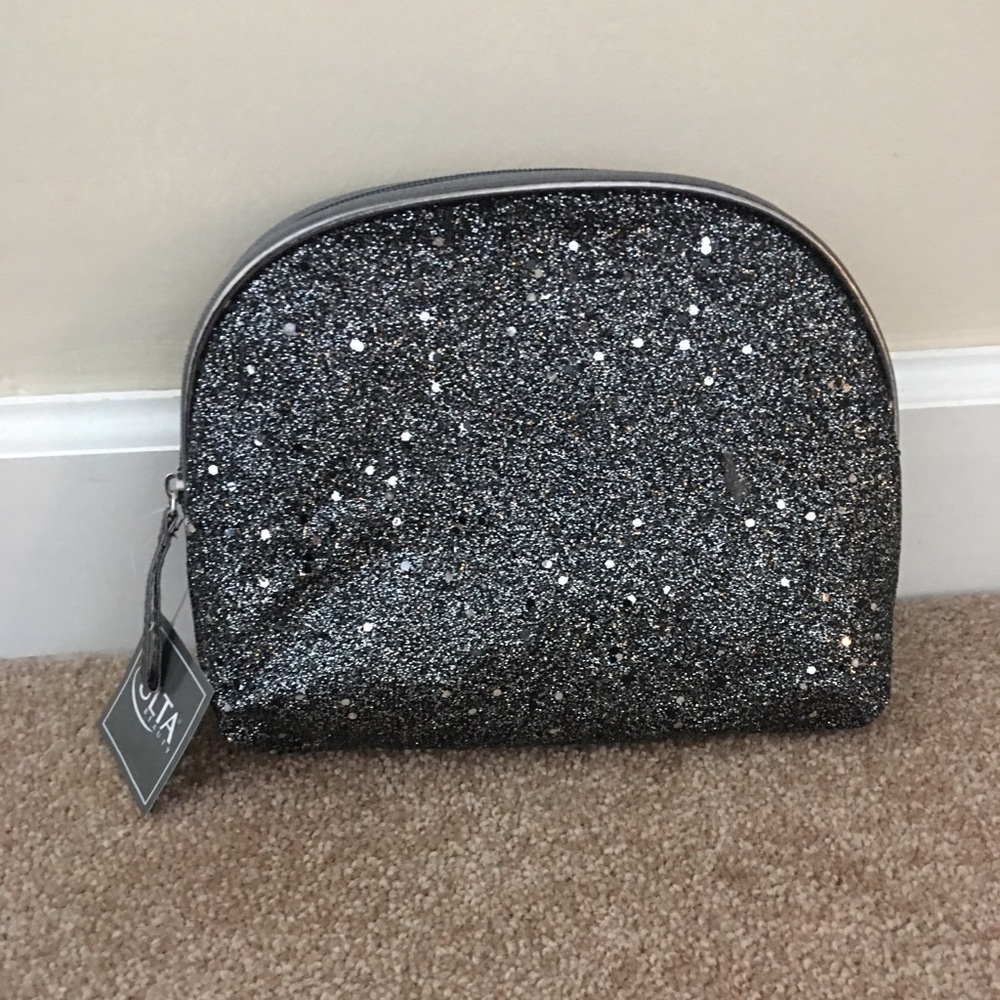 Ulta Black Glitter Bag
